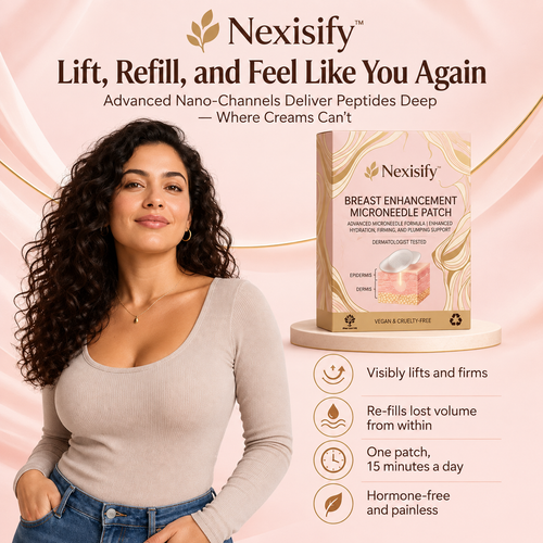 Breast Firming & Plumping Micro-Needle Patches – Peptide-Infused Bust Lift & Skin Care