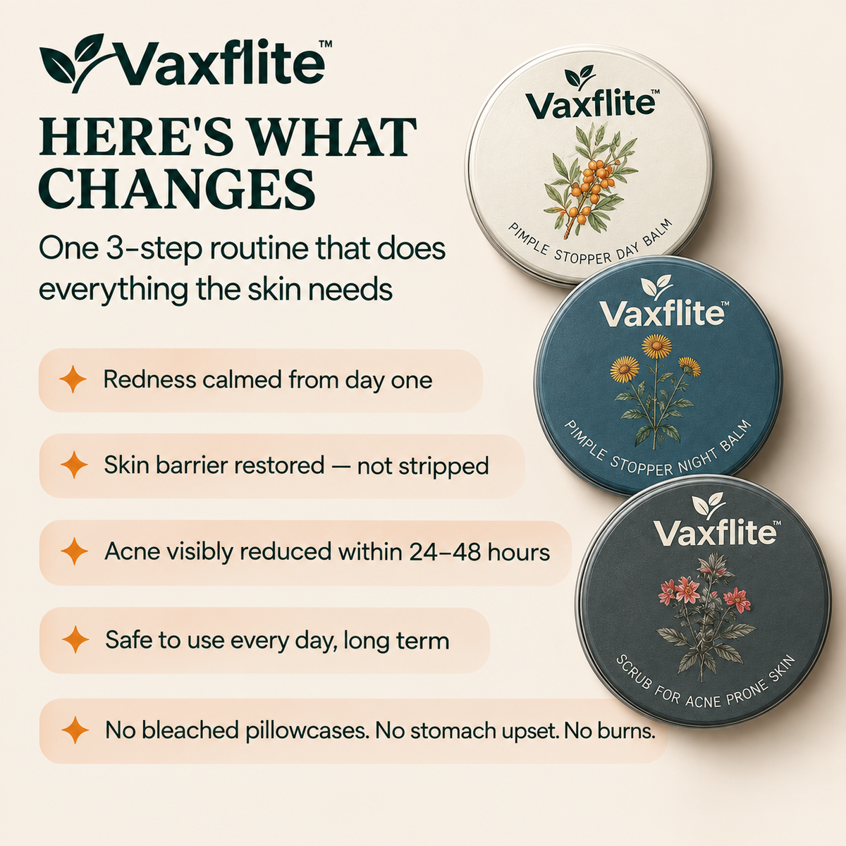 Complete Acne Skin System — Calm Breakouts, Support Your Skin Barrier & Hydrate